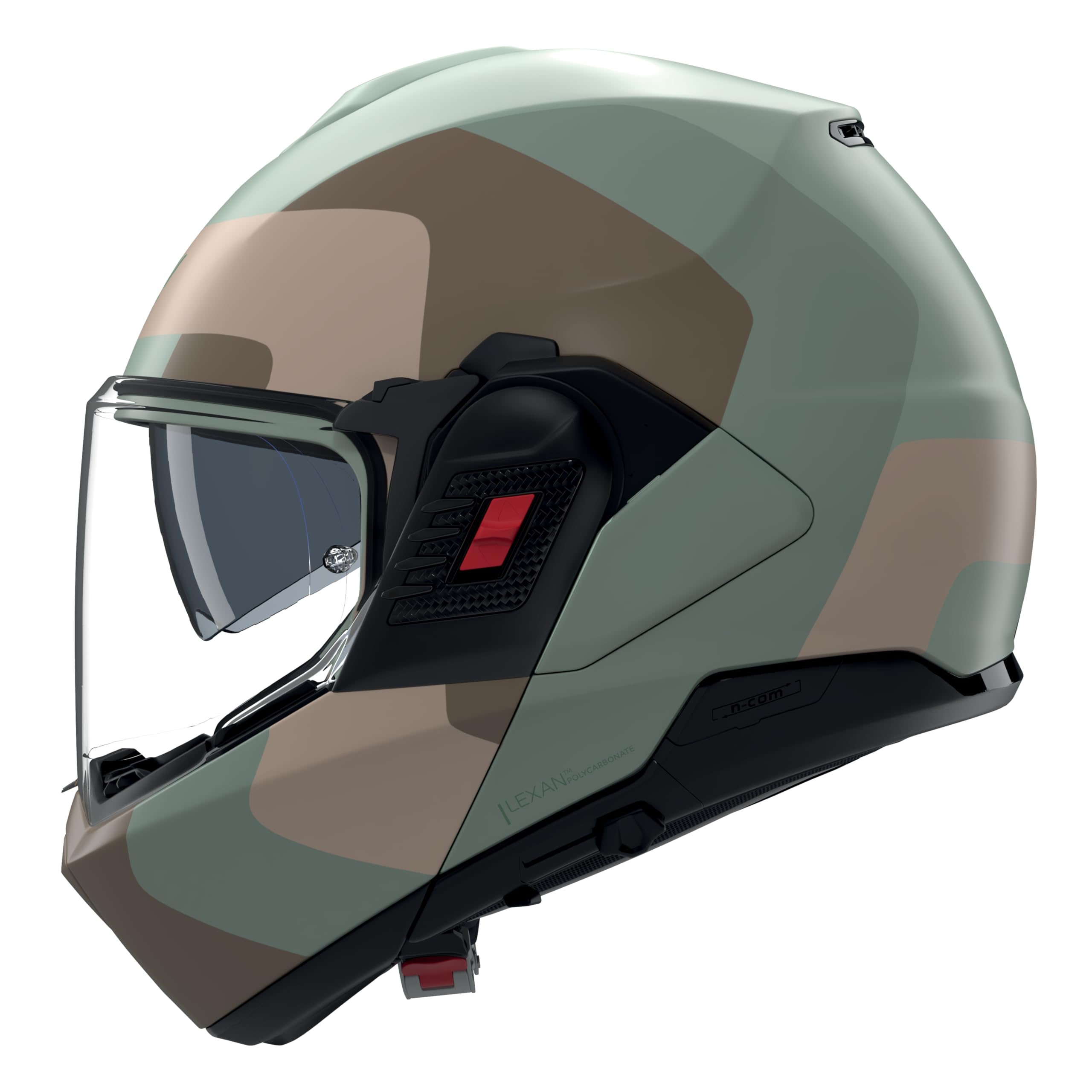 Nolan N120-1 Çene Açılır Motosiklet Kaskı-Omocromo 352-M
