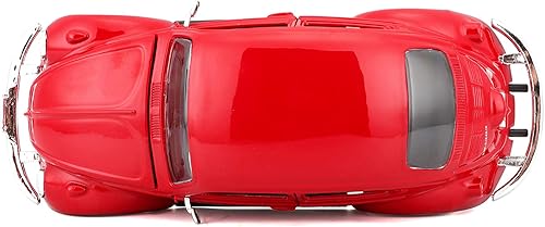 Miniatura 11 de Maisto Vehículo fundido a presión Volkswagen Beetle a escala 1:24 (los colores pueden variar)