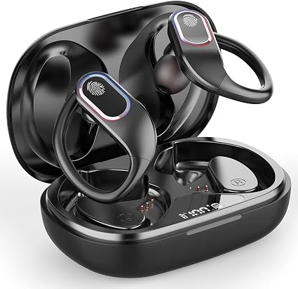 Raykit Cuffie Bluetooth Sport, Auricolari Bluetooth con 48 Ore, IPX7  Impermeabili Controllo Touch Cuffie Wireless con HD Mic, Bassi Potenziati,  Type-C, Cancellazione del Rumore Cuffiette Bluetooth : Amazon.it:  Elettronica