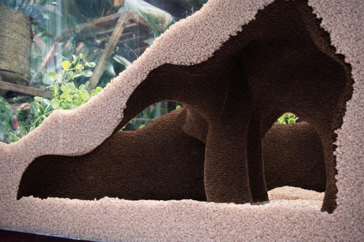 FROSTO Aquarium & Terrarium Corner Underground Cave - habitat decor | Mubboo