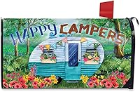 Vista 1 de Briarwood Lane Spring Happy Campers - Funda magnética para buzón estándar