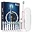 Rtauys M5 Sonic Electric Toothbrush for Adults and Kids - Rechargeable Electric Toothbrush Kids Ages 12+ and Adults with 8 Brush Heads & Travel Case, 120 Days Battery Life - Sakura Pink