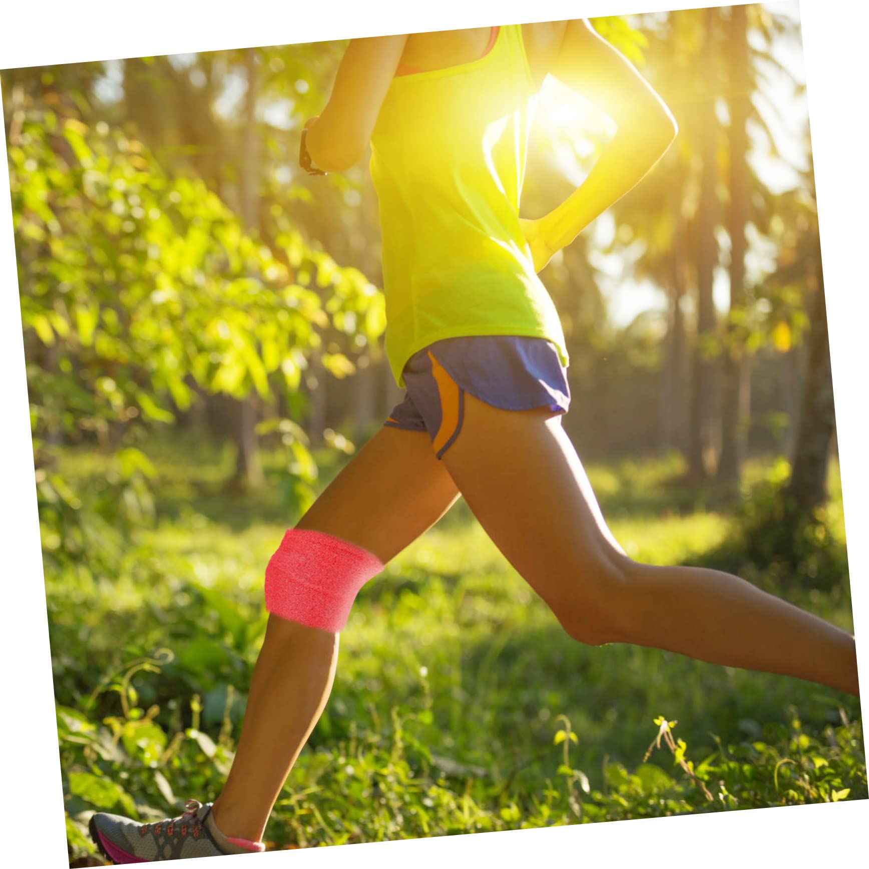 VALICLUD 1 Roll Elastic Athletic Wrap for Sports Convenient Multi Function Skin Membrane Cushion for Badminton Racket Reduces Impact for Athletes and Injury Prevention