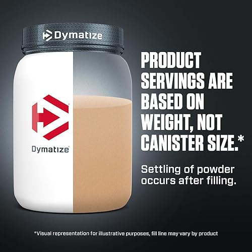 Miniatura 6 de Dymatize Polvo de proteína súper masiva, 1280 calorías y proteínas 52G, resistencia y tamaño de ganancia rápida, 10.7g BCAA, mezcla fácilmente, sabe