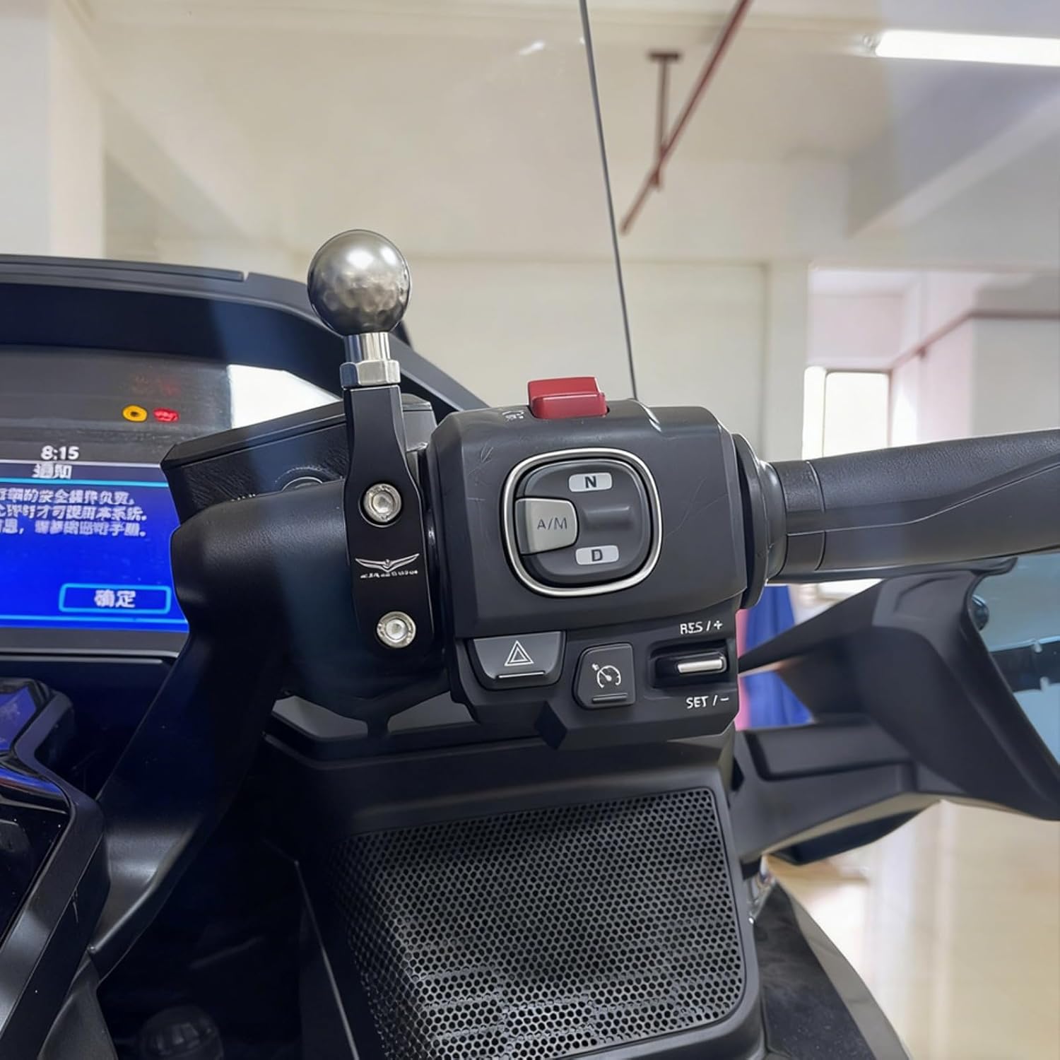 for GL1800 GL 1800 gl1800 2018-2024 2025 Motorcycle CNC Aluminum Alloy Ball Head Navigation Bracket Electrical Device Mounts