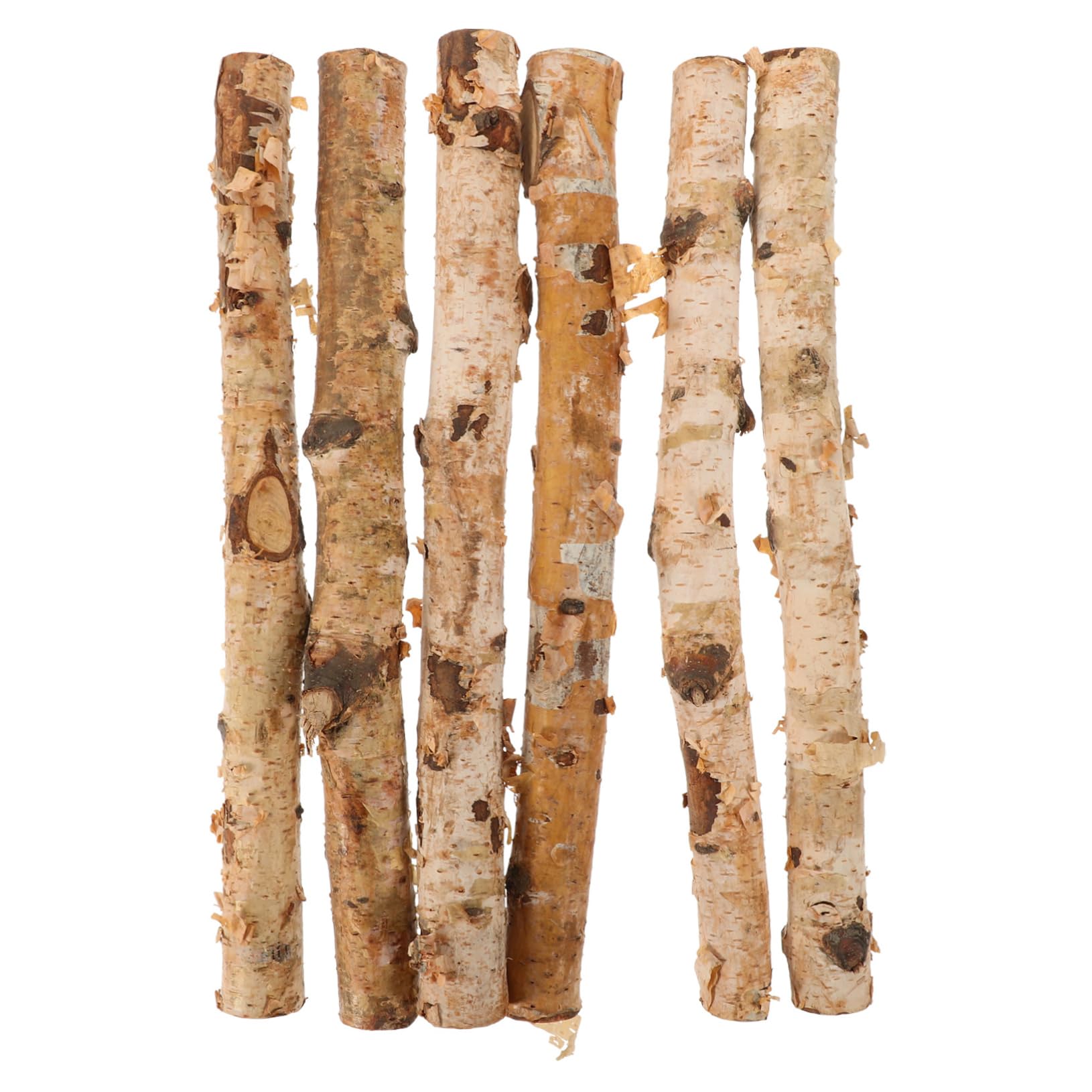 AUTSUPPL Natural Birch Branch Sticks Faux Logs Wood Log Sticks Twigs Handicraft Accessory Flower Arrangement
