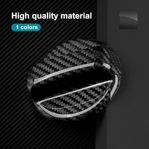 Miniatura 7 de AIRSPEED Cubierta universal de fibra de carbono para Toyota 4Runner Camry Corolla Tundra Tacoma Rav4 GR86 Yaris, negro