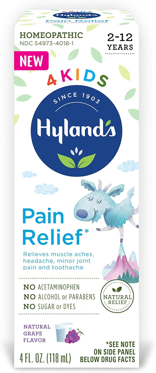Hyland's Kids Natural Pain Relief Relieves Muscle Aches