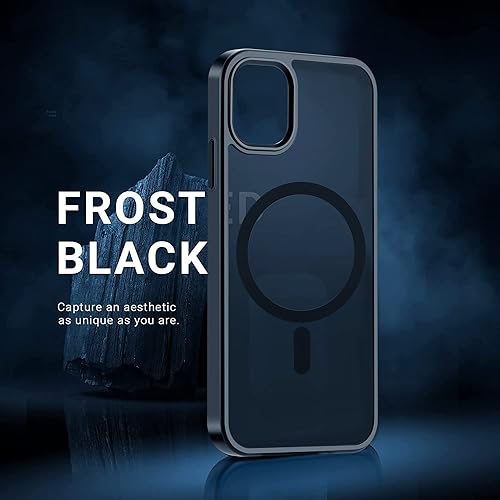 Miniatura 454 de Yriklso Strong Magnetic Case for iPhone 11 [Compatibilty with MagSafe] Protective Shockproof Cover Phone Case for iPhone 11 6.1" Frosted Purple