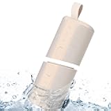 KOVE Commuter 2 Portable Speaker - Sand Bluetooth Speakers, Wireless with HD Louder Volume, Deep Bass Subwoofer, Microphone, IPX7 Water Resistant - Perfect Boom Box for Home, Outdoor or Travel