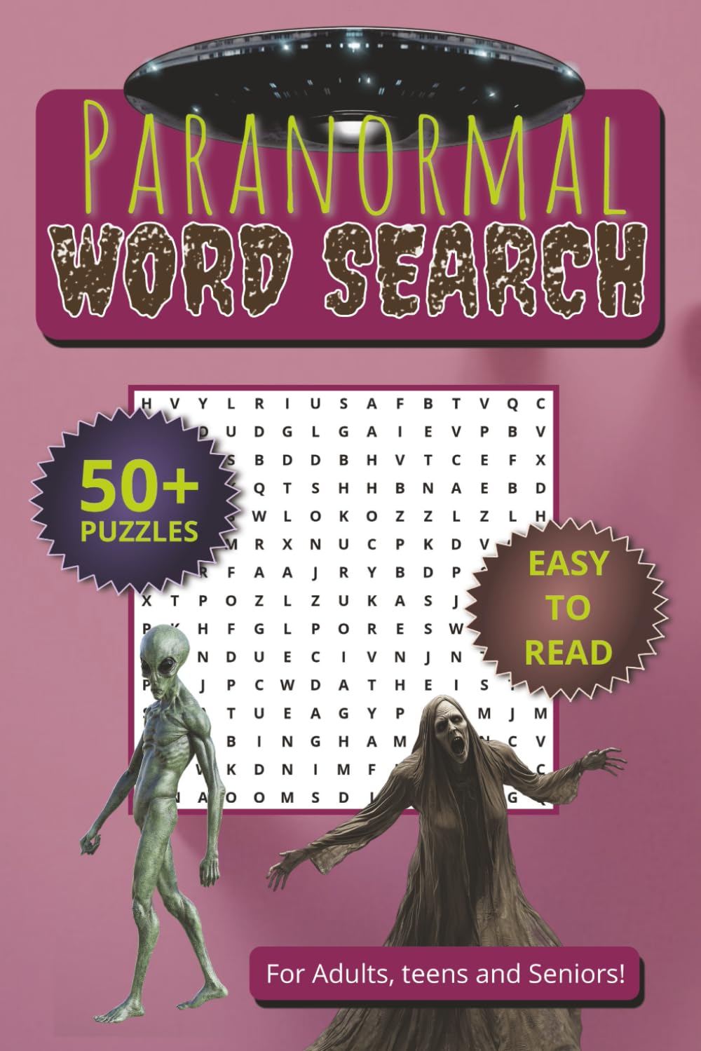 Paranormal Word Search: Word Searches with Easy to Read Print about The Paranormal, Supernatural, Unexplained Mysteries and More|6x9 inches, 71 pages| ... Occult Enthusiasts, Vacations and Relaxation
