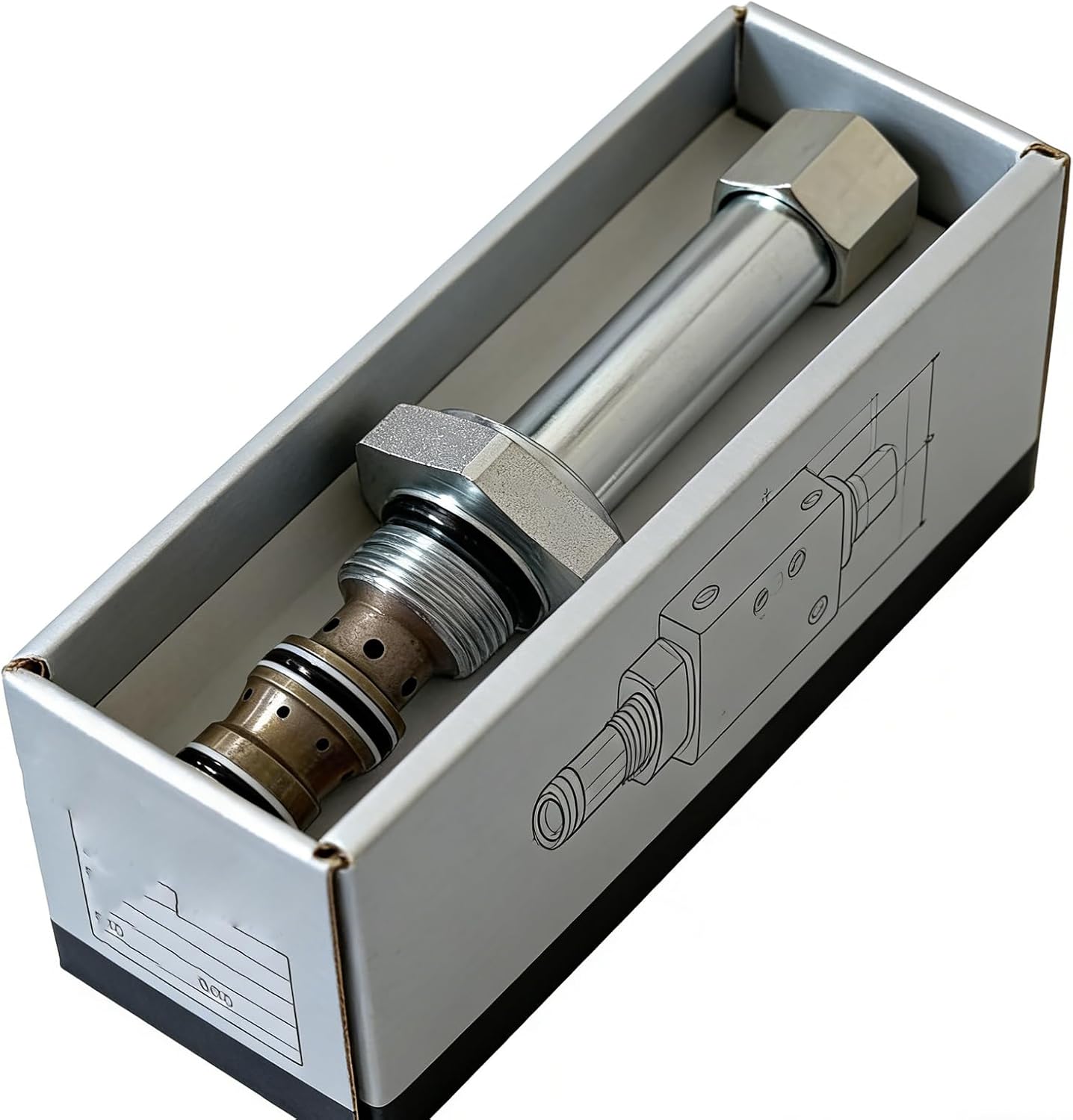 New 3 Way 2 Position Solenoid Cartridge Valve 101056GT 101056 Compatible with Genie Z-45/25 Boom Lift