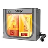 Large Resin 3D Printer Enclosure with Ventilation Kit LED Light, 3D Printer Vented Enclosure Tent Cover Eliminate Odors Dustproof Isolate Noise Compatible with LCD Resin UV 3D Printer 33*18.9*28.7Inch