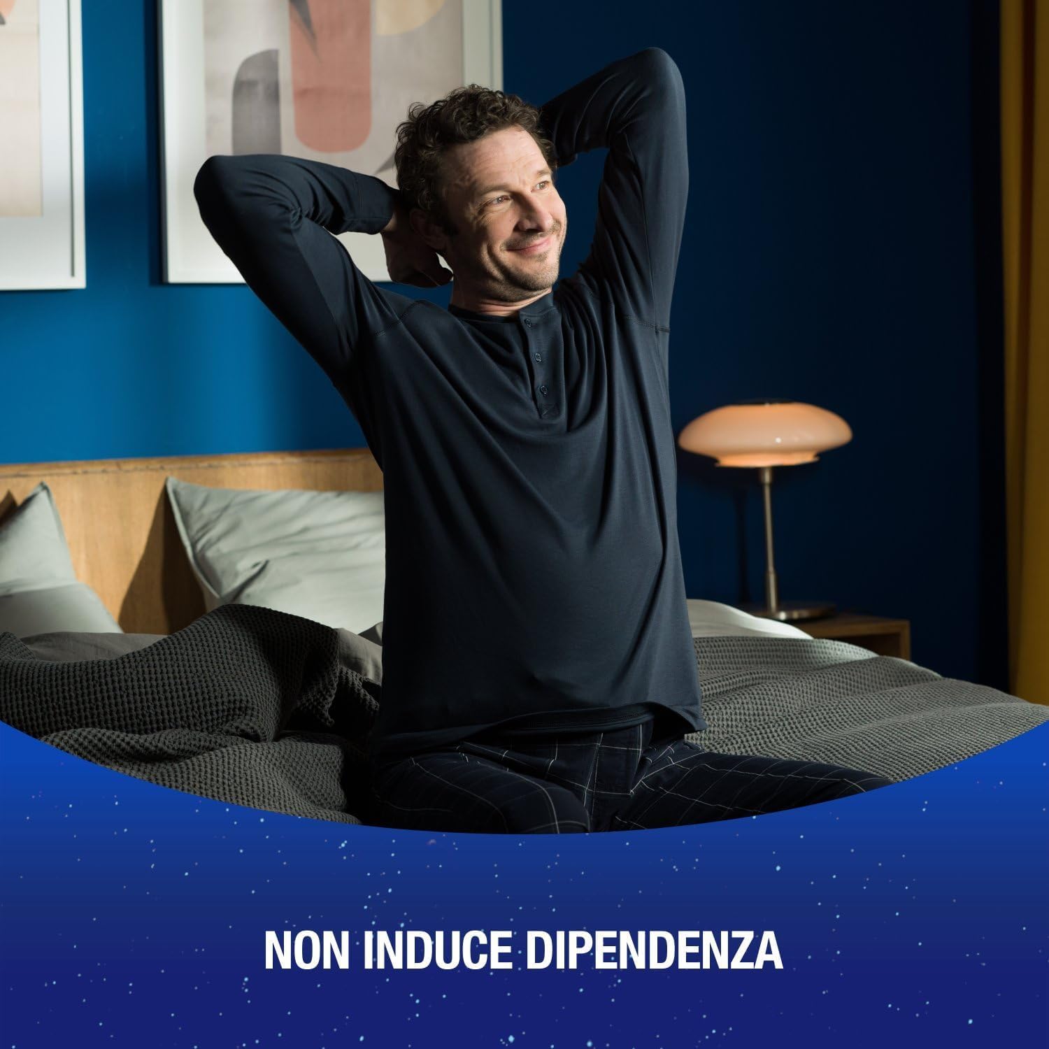 Novanight Tripla Azione Melatonina per Dormire, Integratori per Dormire, Disturbi del Sonno - Senza Glutine, con Melatonina, Escolzia, Passiflora, Melissa, Non Induce Dipendenza (30 Compresse)