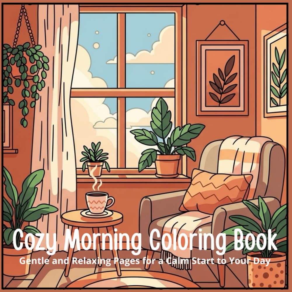 Cozy Morning Coloring Book: Gentle and Relaxing Pages for a Calm Start to Your Day