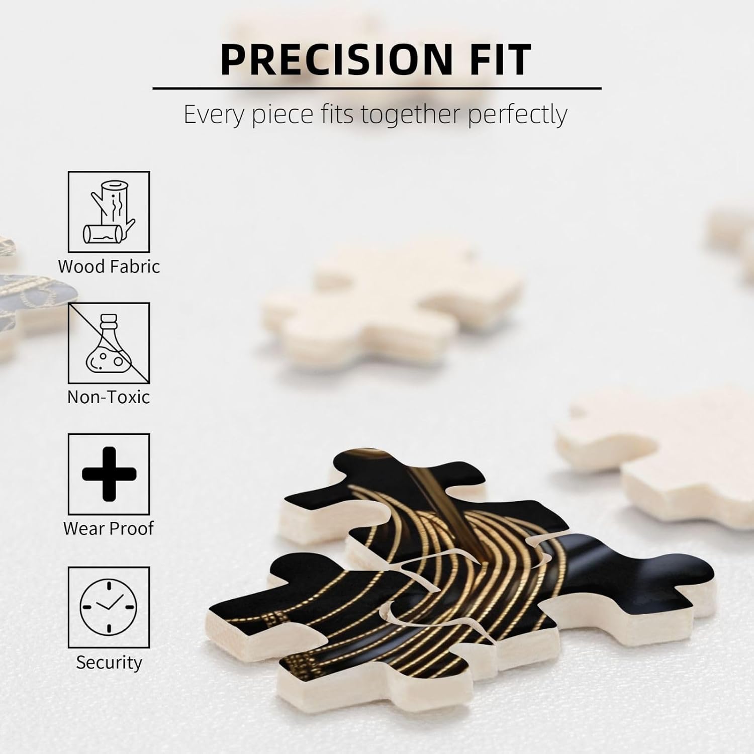 Puzzles for Adults 1000 Pieces Jigsaw Puzzles African Black Woman Formation Wooden Wall Art Pictures for Living Room Props Toys 29.5 x 19.6 in
