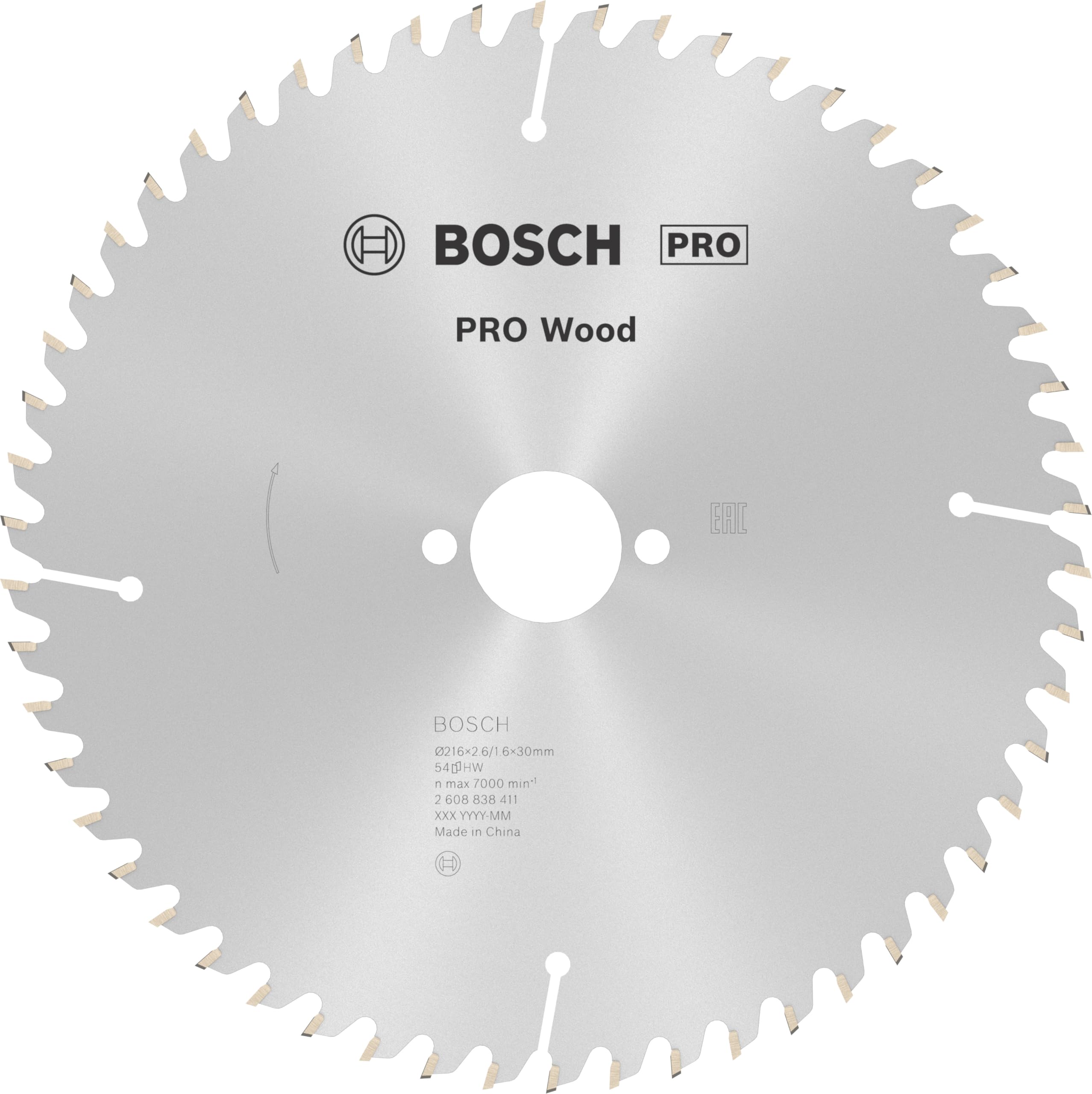 Bosch 2608838411 Optiline Circular Saw Blade 216x30mm 54 Teeth SK5...