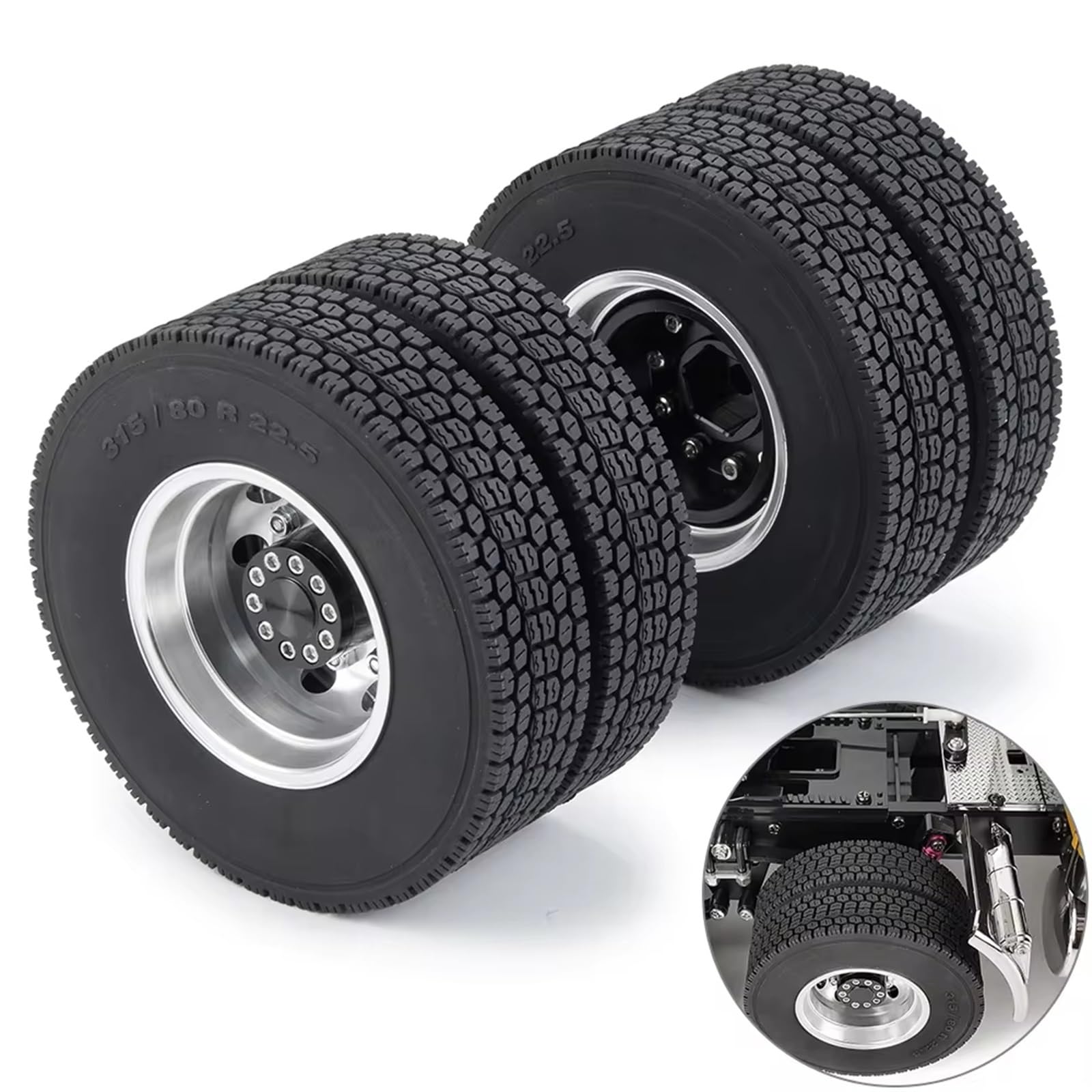 タミヤ　1/14サイズ　タイヤホイール Amazon.co.jp: ラジコン用タイヤ Compatible With Tamiya 1/14 RC カー