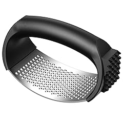 Garlic Press,Stainless Steel Garlic Mincer Crusher,Easy to Use and Clean,Ergonomic Handle,Easy Kitchen Gadget for Effortless Smashing,Kitchen Essentials,Home and Kitchen Utensils Accessories,Cooking