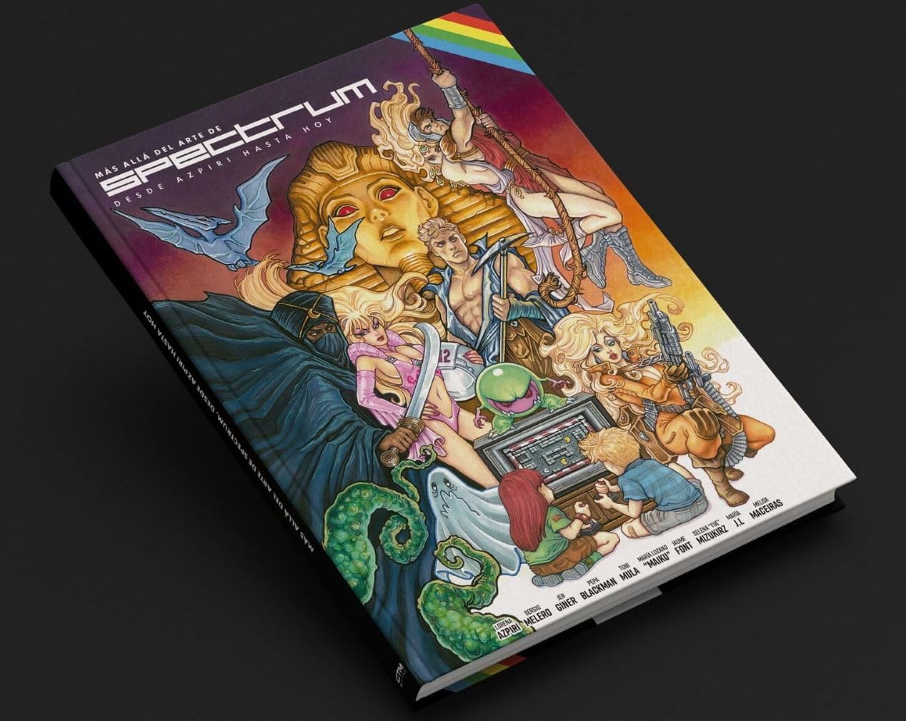 Libro Más allá del arte de Spectrum, desde Azpiri hasta hoy