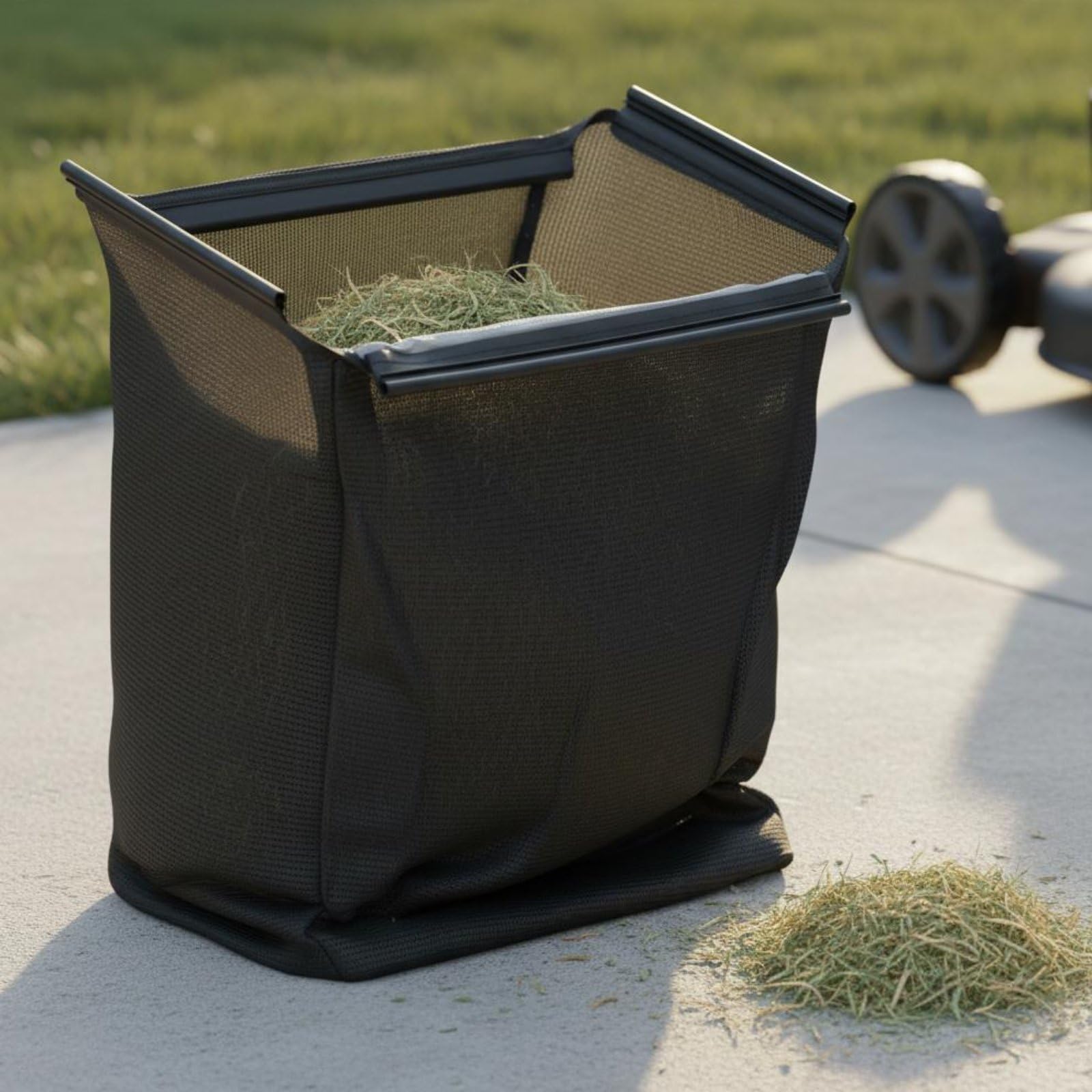 F Fityle Grass Catcher Bolsa de Césped para Cortacésped Repuesto de Bolsa Colector de Hierba Contenedor de Recortes Tela Oxford Resistente y Costuras