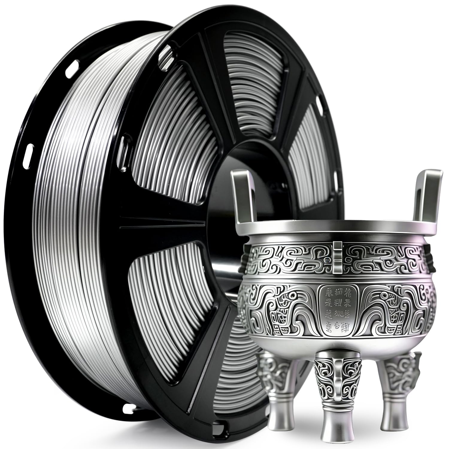 GIANTARM PETG Filament 1KG - Silver for 3D Printing -8