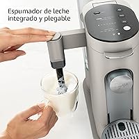 Vista 4 de Ninja Pod & Grounds - Cafetera especializada de una sola porción, compatible con cápsulas K-Cup, prepara café molido, diseño compacto, espumador