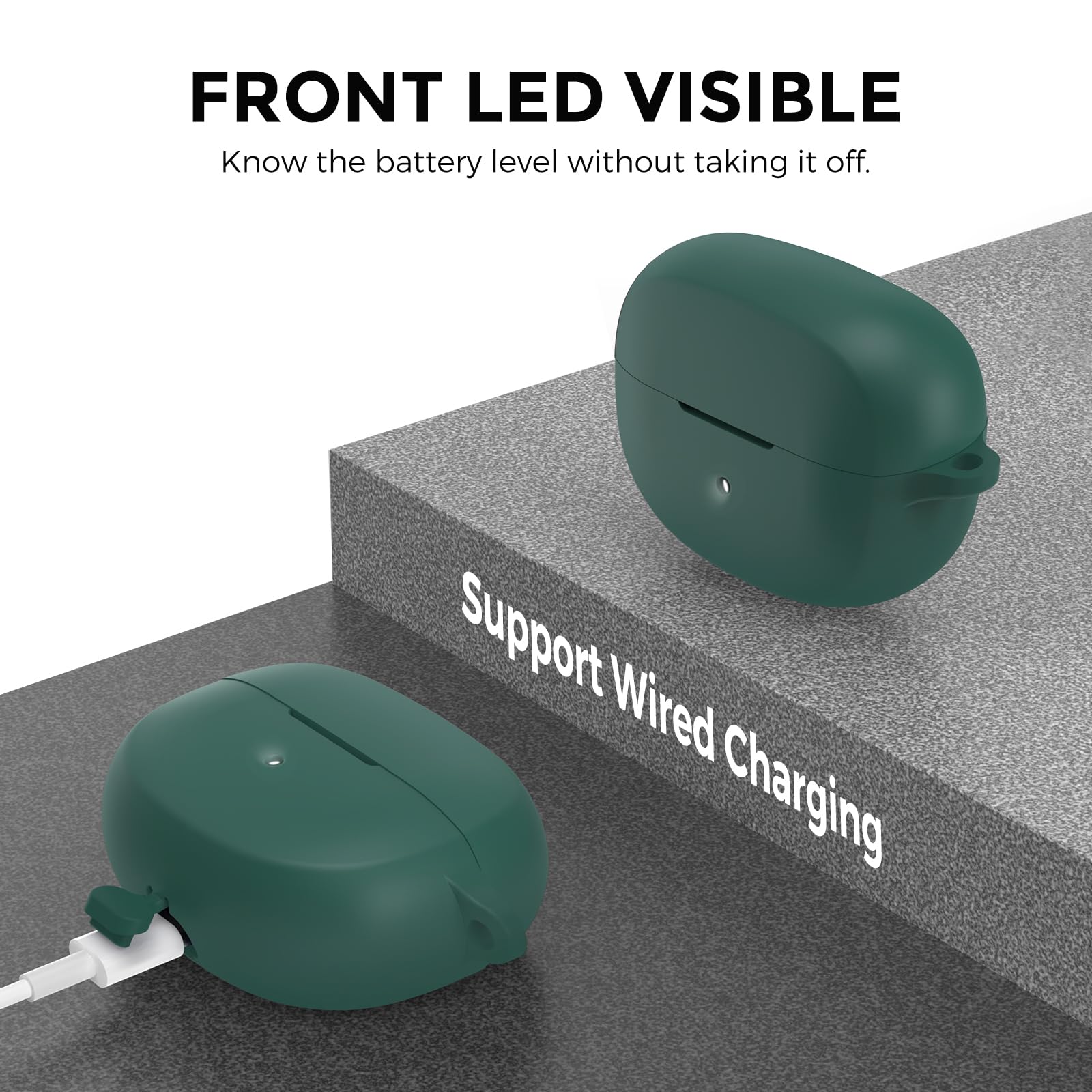 Amazon | AHASTYLE Bose Ultra Open Earbuds (2024) 用シリコンケース