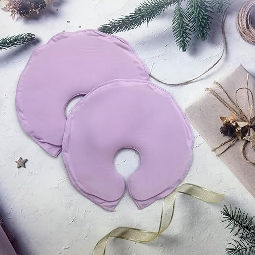 Miniatura 5 de Paquetes de hielo reutilizables para mamas, paquete de terapia mamaria, esenciales para la lactancia materna, para alivio de la lactancia,