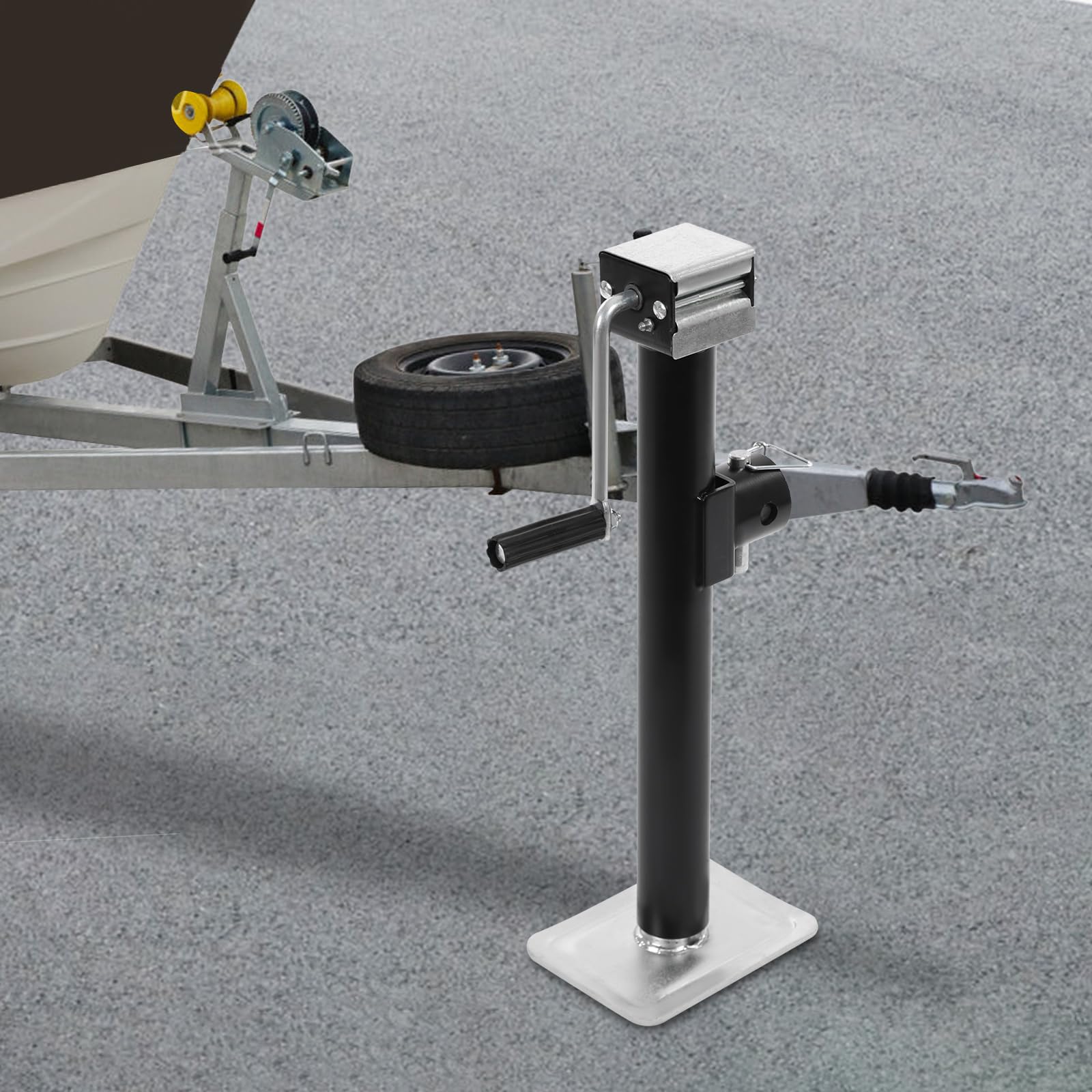 Gato hidráulico para remolque, gato hidráulico manual, soporte manual para mantenimiento de vehículos, soporte para gato hidráulico, soporte para suelo, carga de 5000 libras