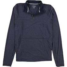 SOLFIRE Mens Jack Henley Shirt, Blue, Large