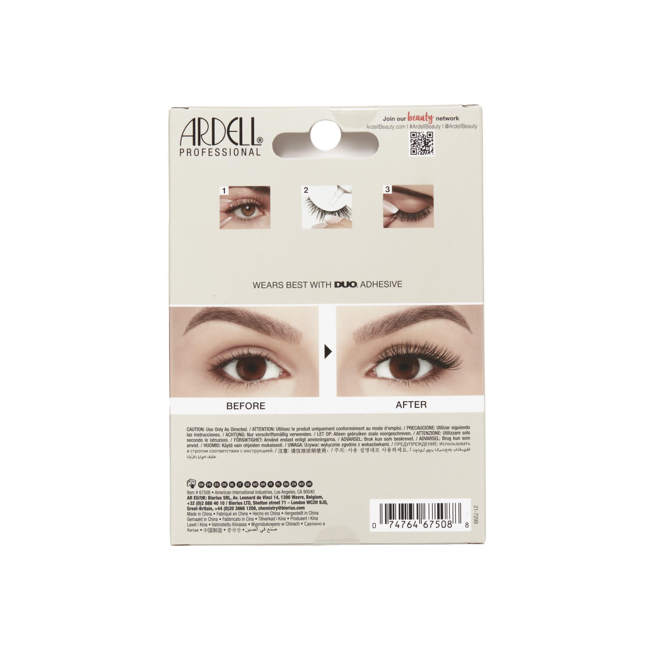 Ardell Faux Mink Demi Wispies 4 Pack - 1 paio