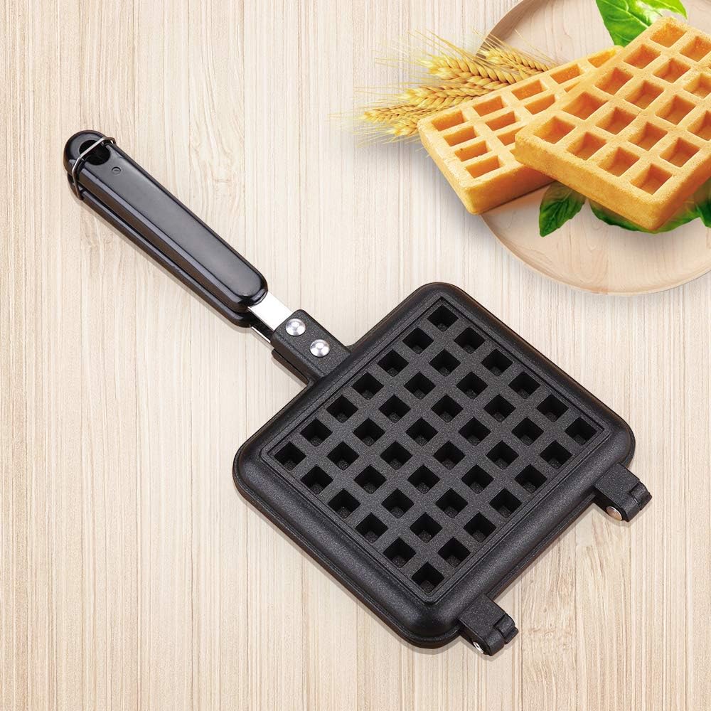 Waffle Irons,Belgian Waffle Maker Waffle Mold Baking Pan Press Plate Cooking Baking Tool for Breakfast, Lunch, & Snacks Non-Stick