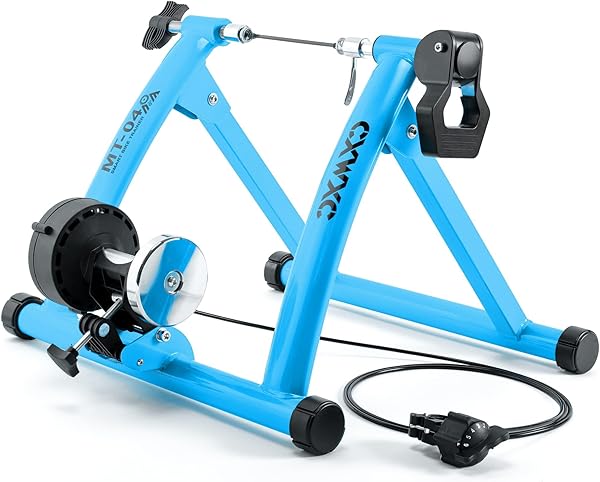 CXWXC Klappbarer Stahl Fahrrad Rollentrainer für 26-29 Zoll