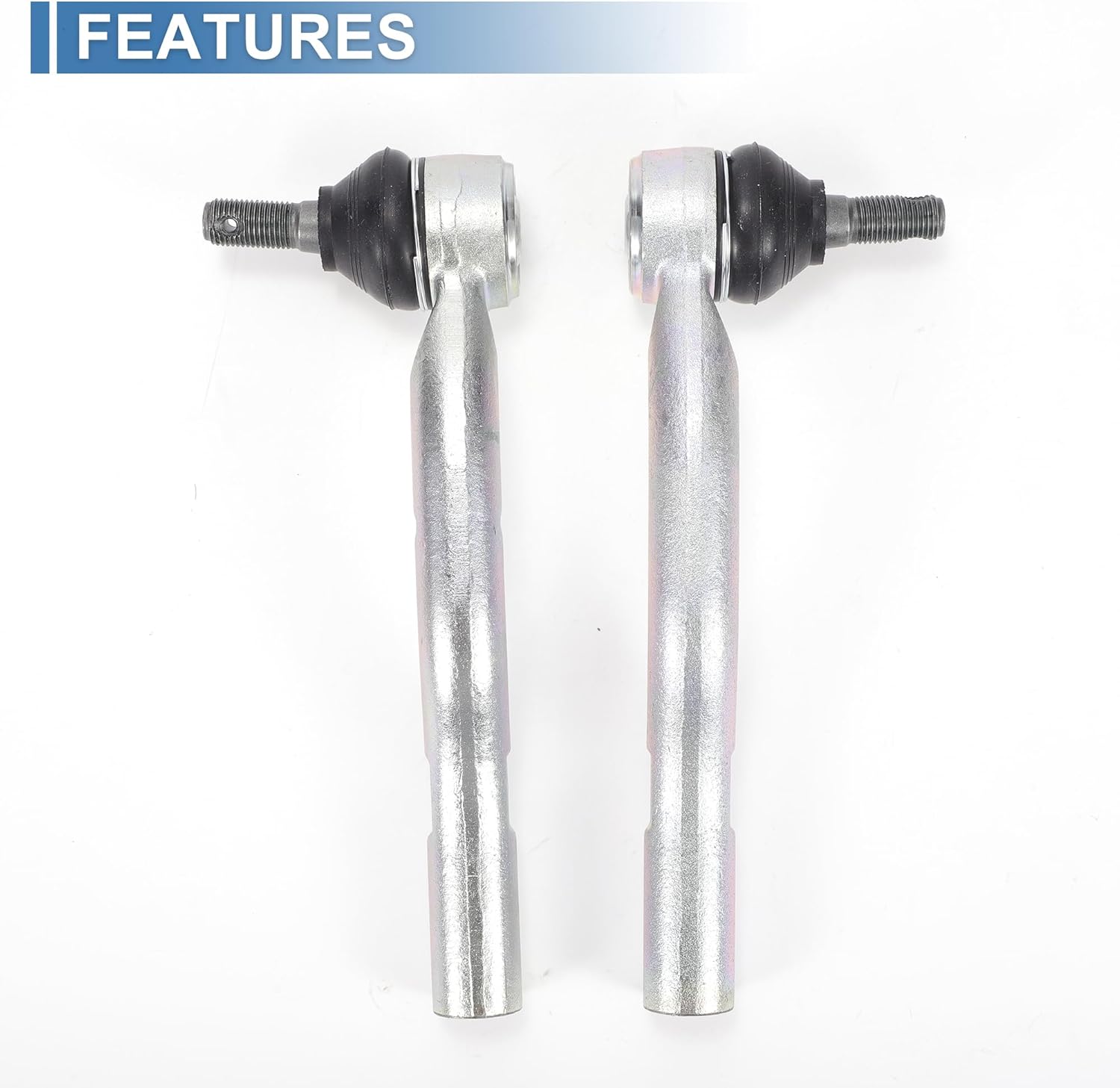 X AUTOHAUX 2pcs Front Outer Tie Rod Ends Kit Suspension Steering Tie Rod End for Toyota Camry 02-03 for Lexus ES300 02-03 No.ES3600/ES3601/4546039615/4547039215