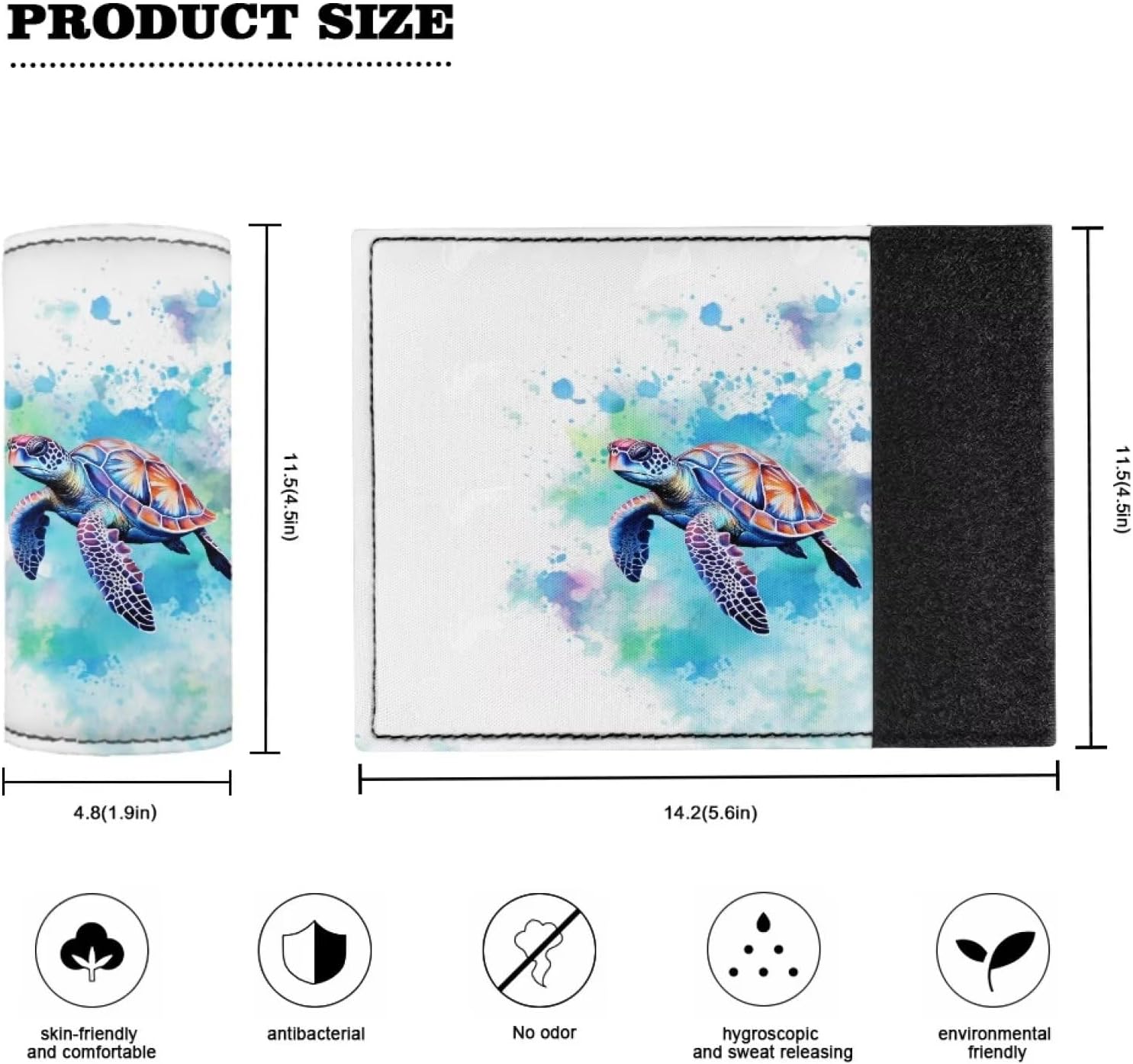 DISNIMO ネオプレン荷物ハンドルラップ荷物タグ/グリップ/識別子/マーカー/カバー/スーツケースバッグ用グリッパー, ボーホー