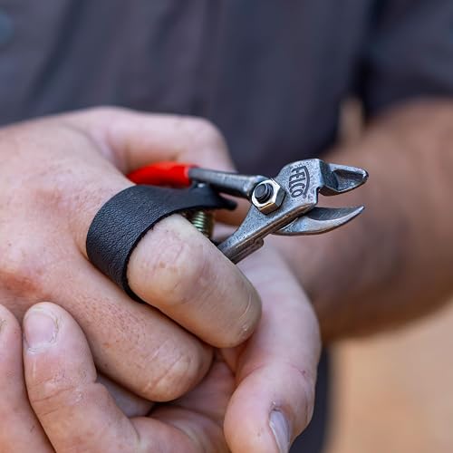 FELCO Modello 330 Tagliafrutta Lame in Acciaio al Carbonio Taglio a Incudine Cinturino in Pelle Che Crea Ergo Fit Potatura Cecchino Frutteti Vigneti Orticoltori Fioristi Giardinaggio Oliveti - 2