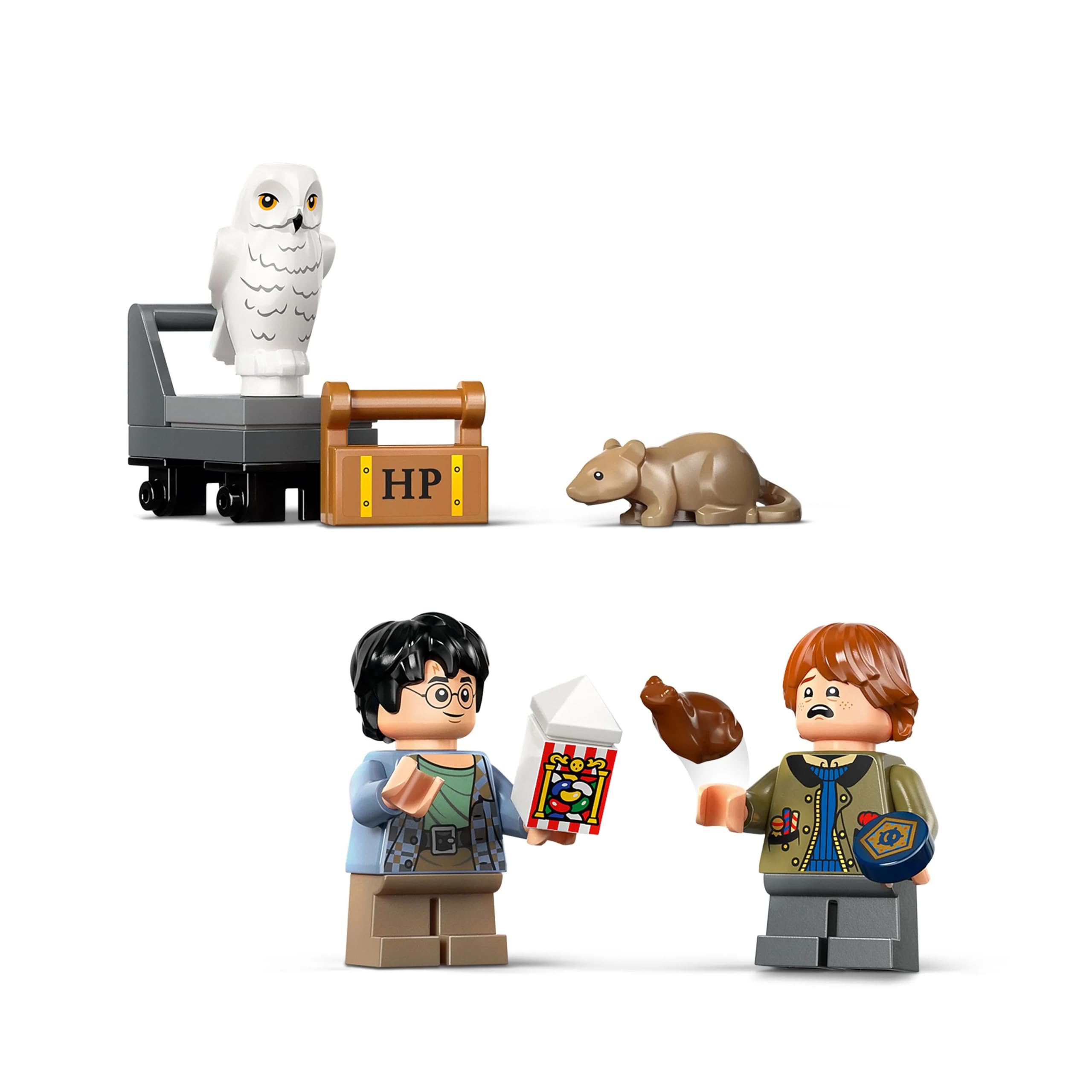 LEGO Harry Potter Book nook: Ekspres do Hogwartu 76450 | Podpórki do książek, zabawka dla 10-latka do ekspozycji, prezent dla fana Harry’ego Pottera, klocki dla dzieci, 832 elementy