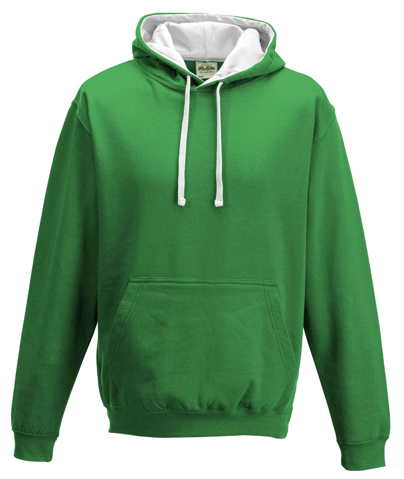 Just Hoods Varsity Hooded Sweatshirt - Multicolour - XX-Large