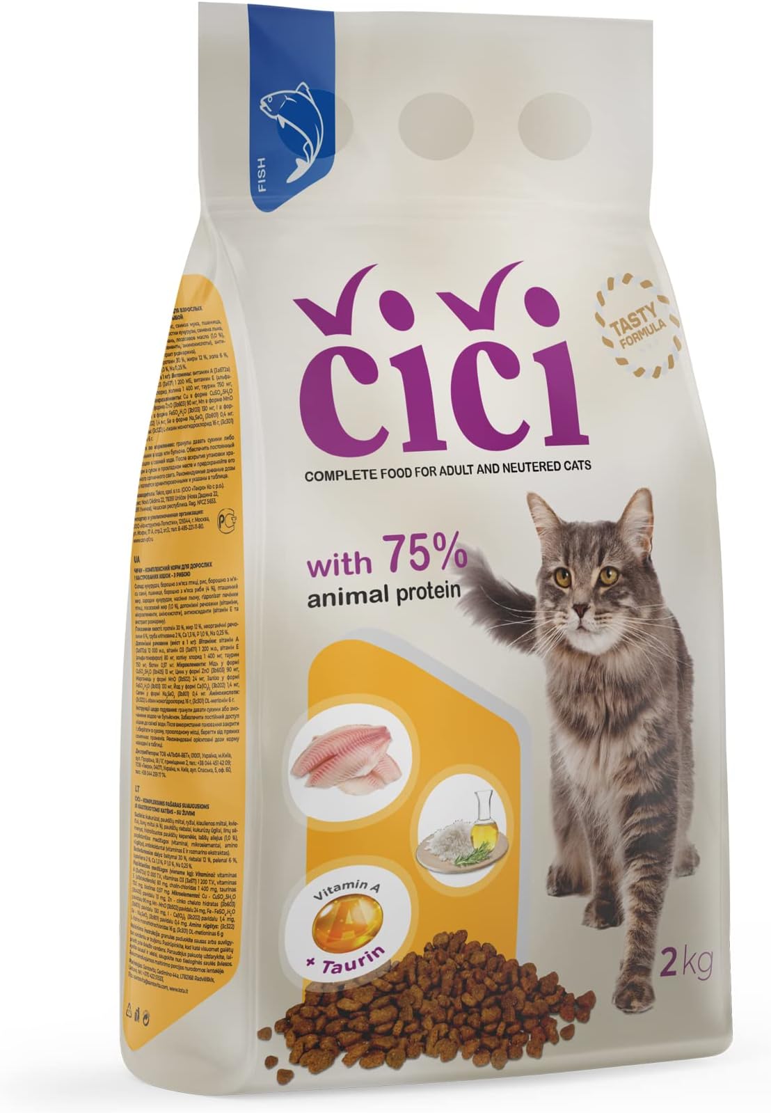 Harringtons Chicken Dry Adult Cat Food, 2kg Amazon.co.uk Pet Supplies