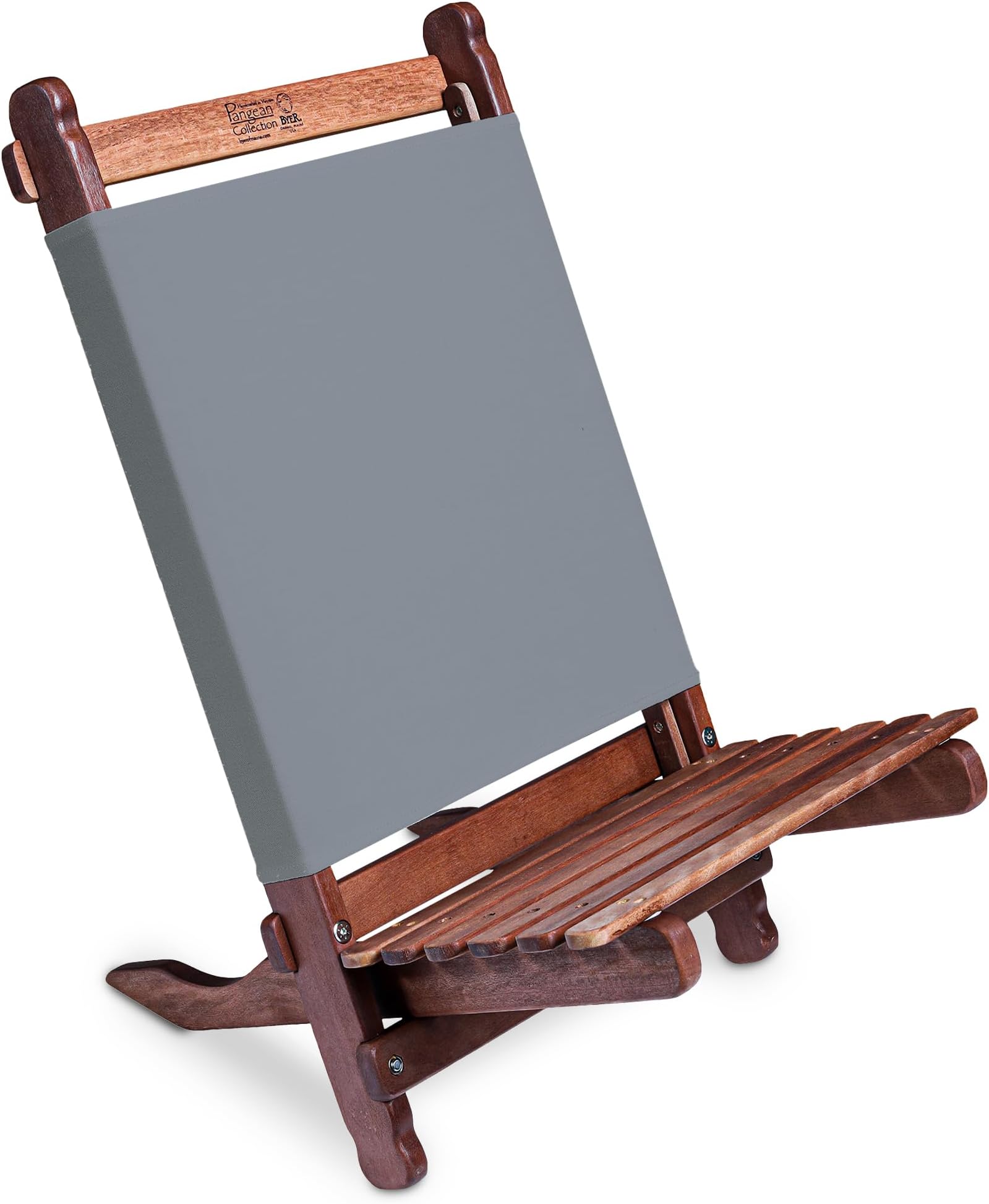 BYER OF MAINE Pangean Lounger Chair, and Beach Use in Granite, Portable