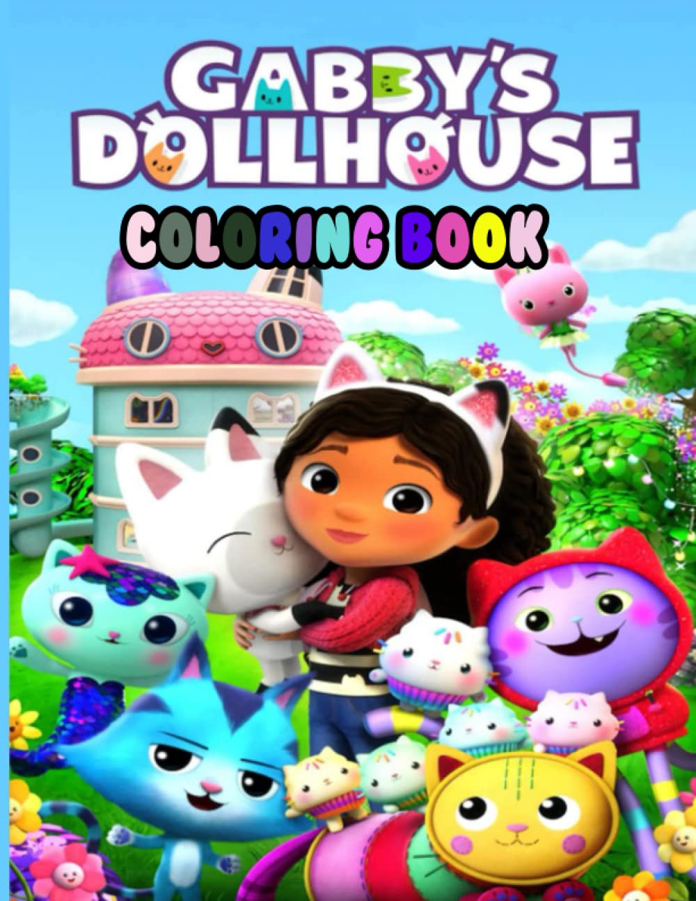 Buy Gàbby's Dollhousé Coloring Book: JUMBO Coloring Book For Kids