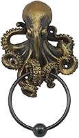 Pacific Giftware Octopus Kraken Cthulhu Door Knocker - Nautical Gothic Sea Monster Wall Mount Polyresin 8.5" Figurine
