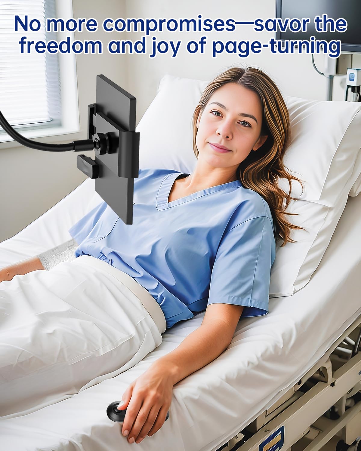 Primo telecomando per Kindle Paperwhite senza blocco del testo e regolazione del margine, clicker silenzioso, accessori Kindle per iPad/tablet (solo lettura), fotocamera e scatto selfie