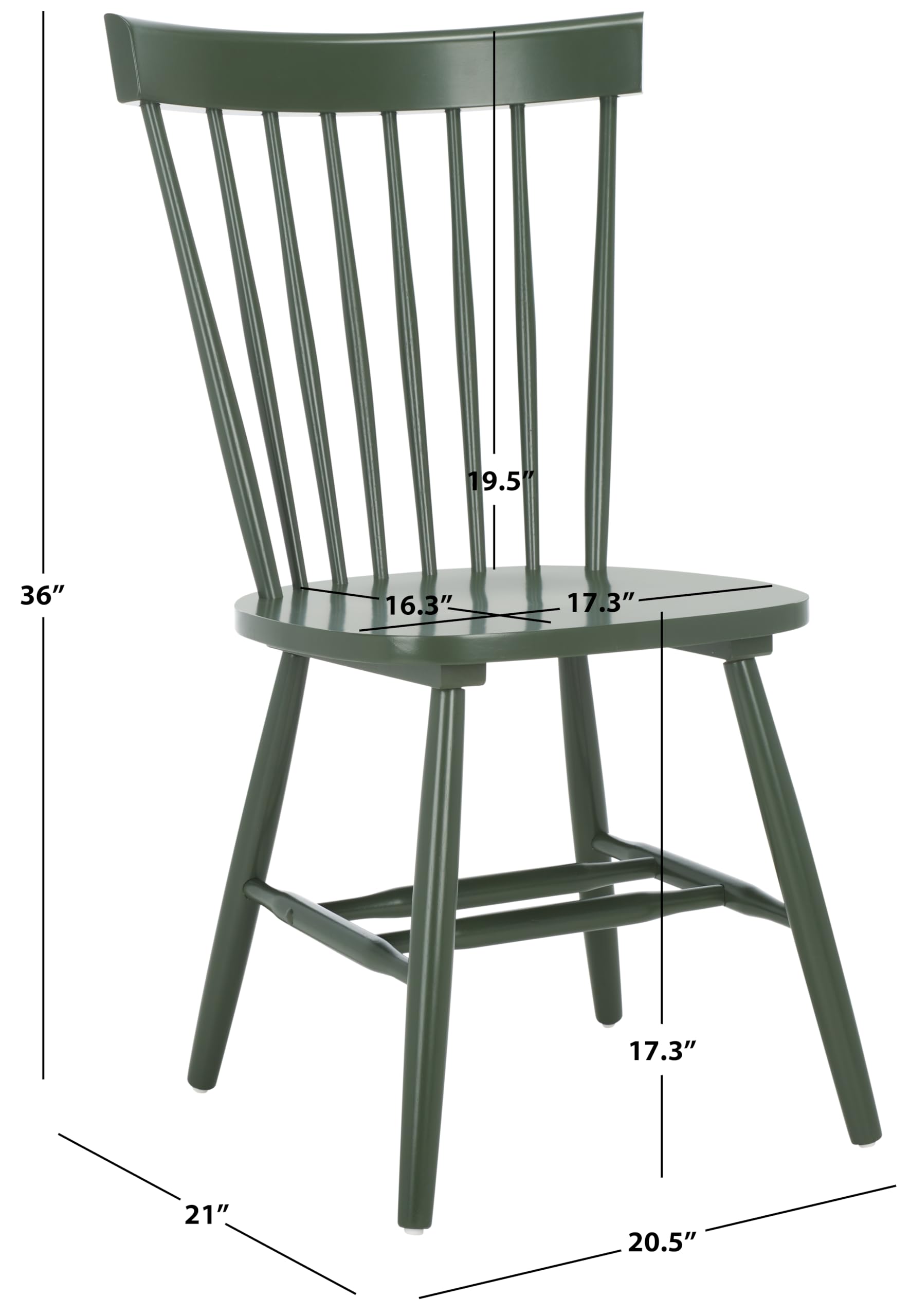 Amazon.com - SAFAVIEH Furniture - Parker Spindle Dining Chair Set