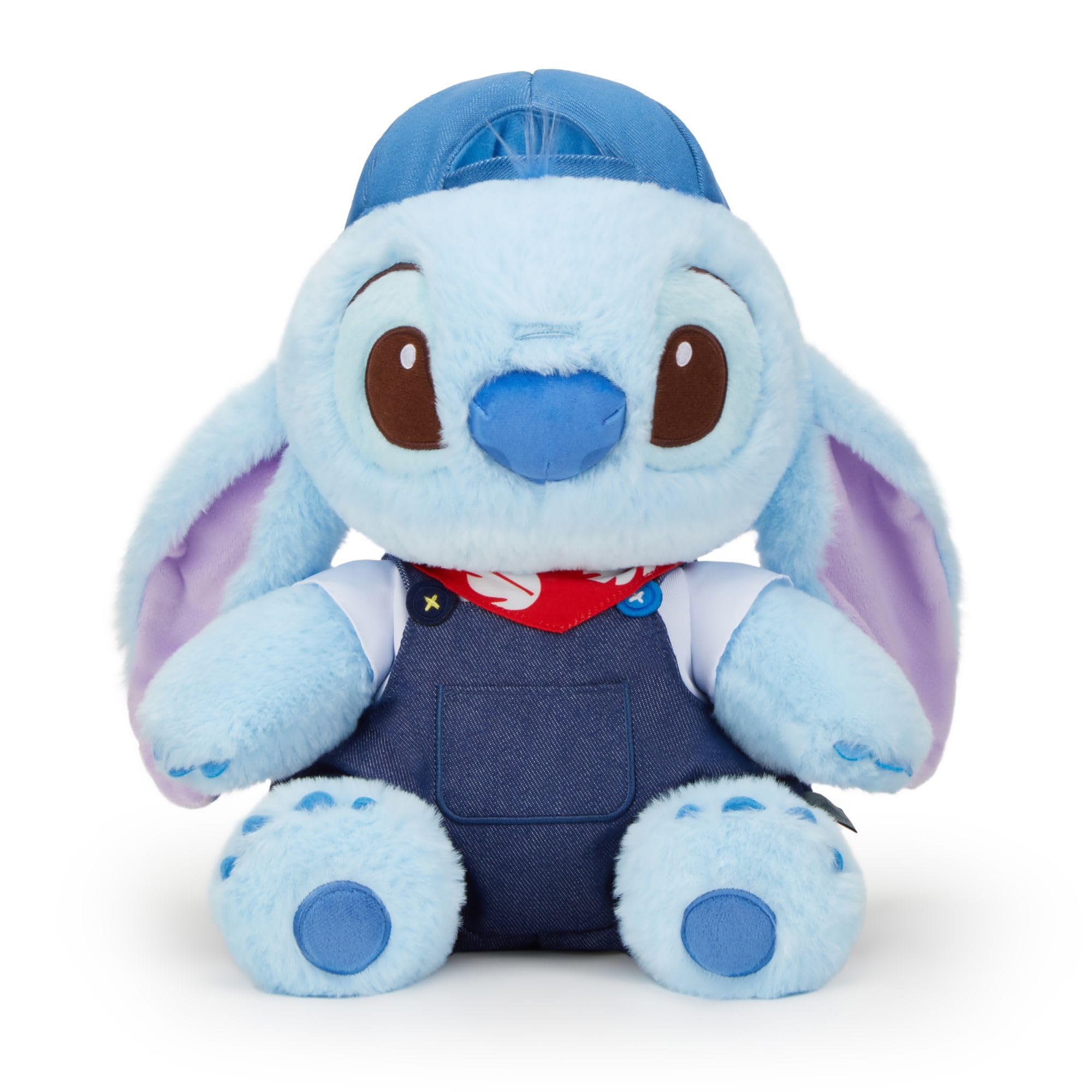 Disney Store Official, Lilo & Stitch, Stitch, Plush Toy, 13", Adorable Alien Plush, for All Ages