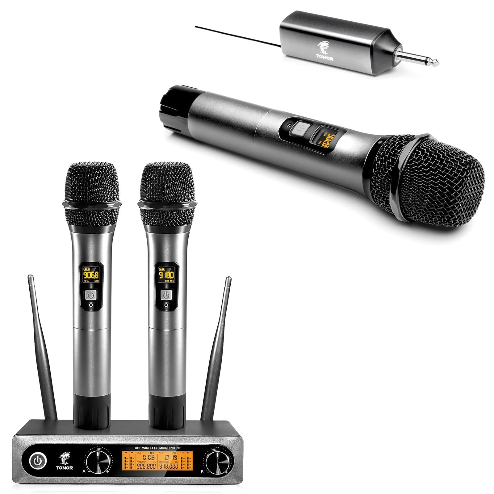 Amazon.com: TONOR TW820 Wireless Microphone System and TW620