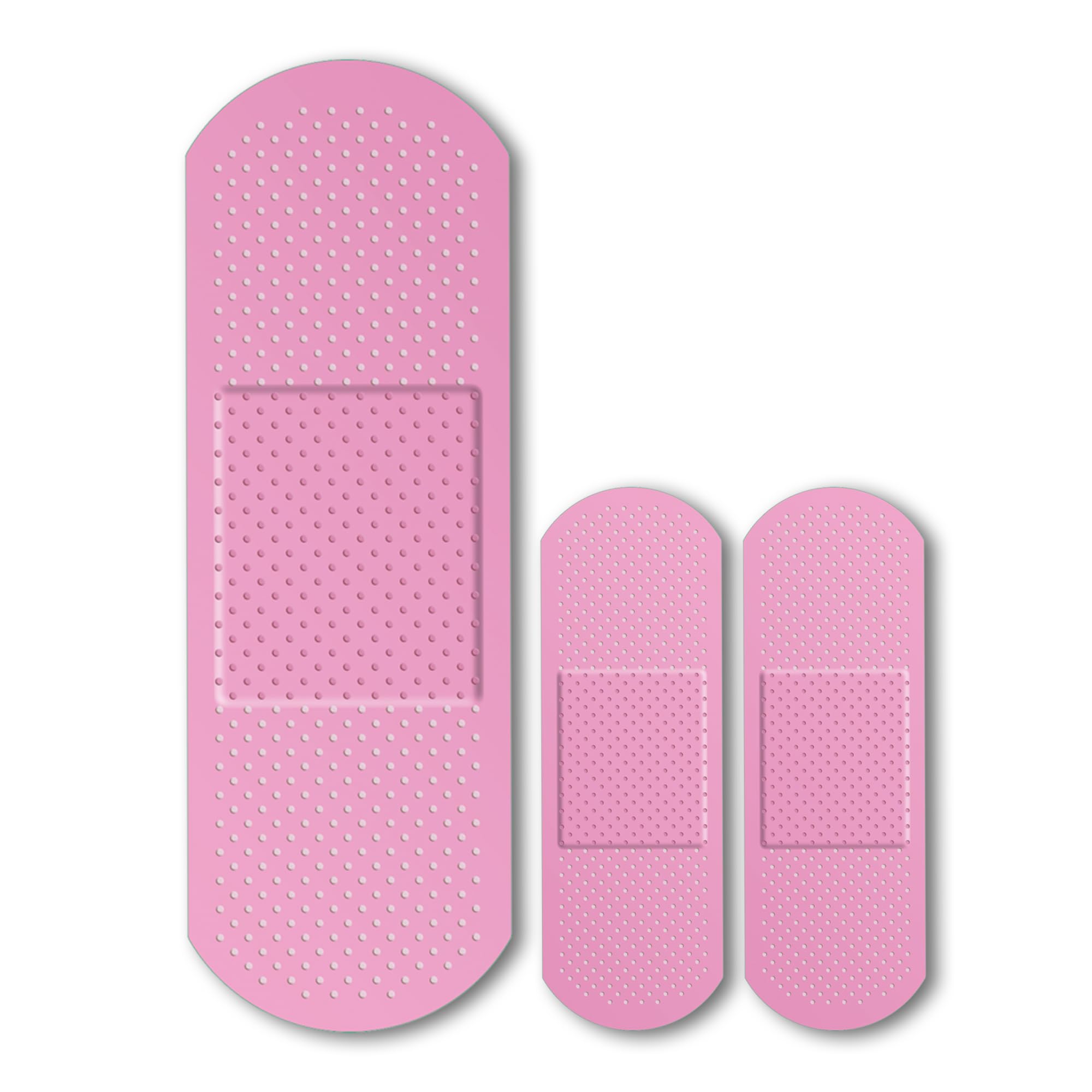Bandage Band Aid Decal Sticker (3 Pack) 1-9 x 3 Inch and 2-5 x 1.67 Inch — Perfect Funny