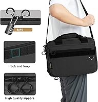 Vista 5 de Bolsa de gama para pistolas y munición con cremalleras bloqueables