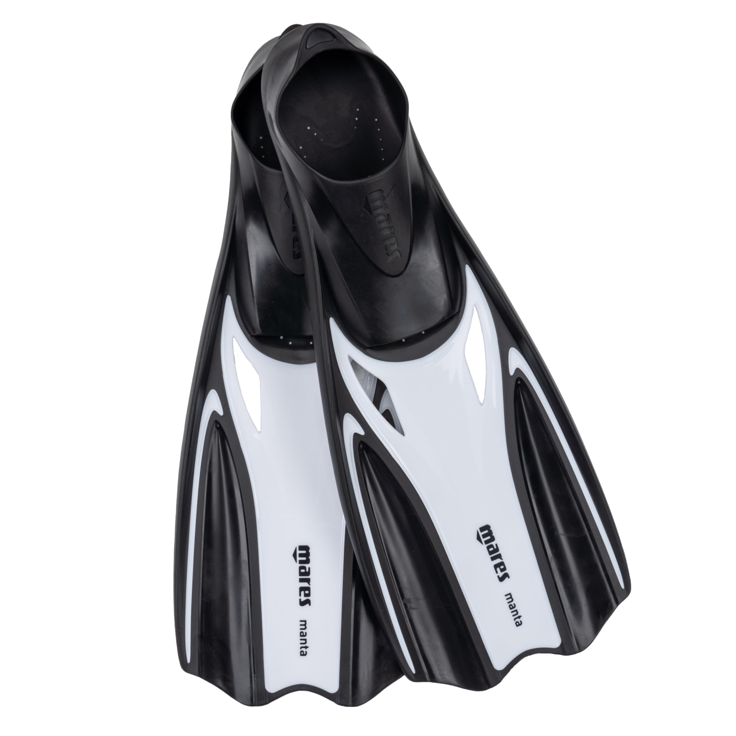 Mares Manta - Snorkelling Fins with Closed Heel, Optimised Propulsion, Side Ribs, Comfort and Underwater Performance